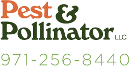Pest & Pollinator LLC logo with phone number
