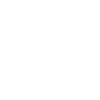 Simple white flower icon with bee 