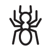 Ant icon symbolizing ant control